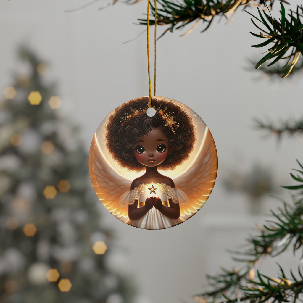 Decorative Ceramic Ornaments, Double-Sided (1pc, 3pcs, 5pcs, 10pcs)