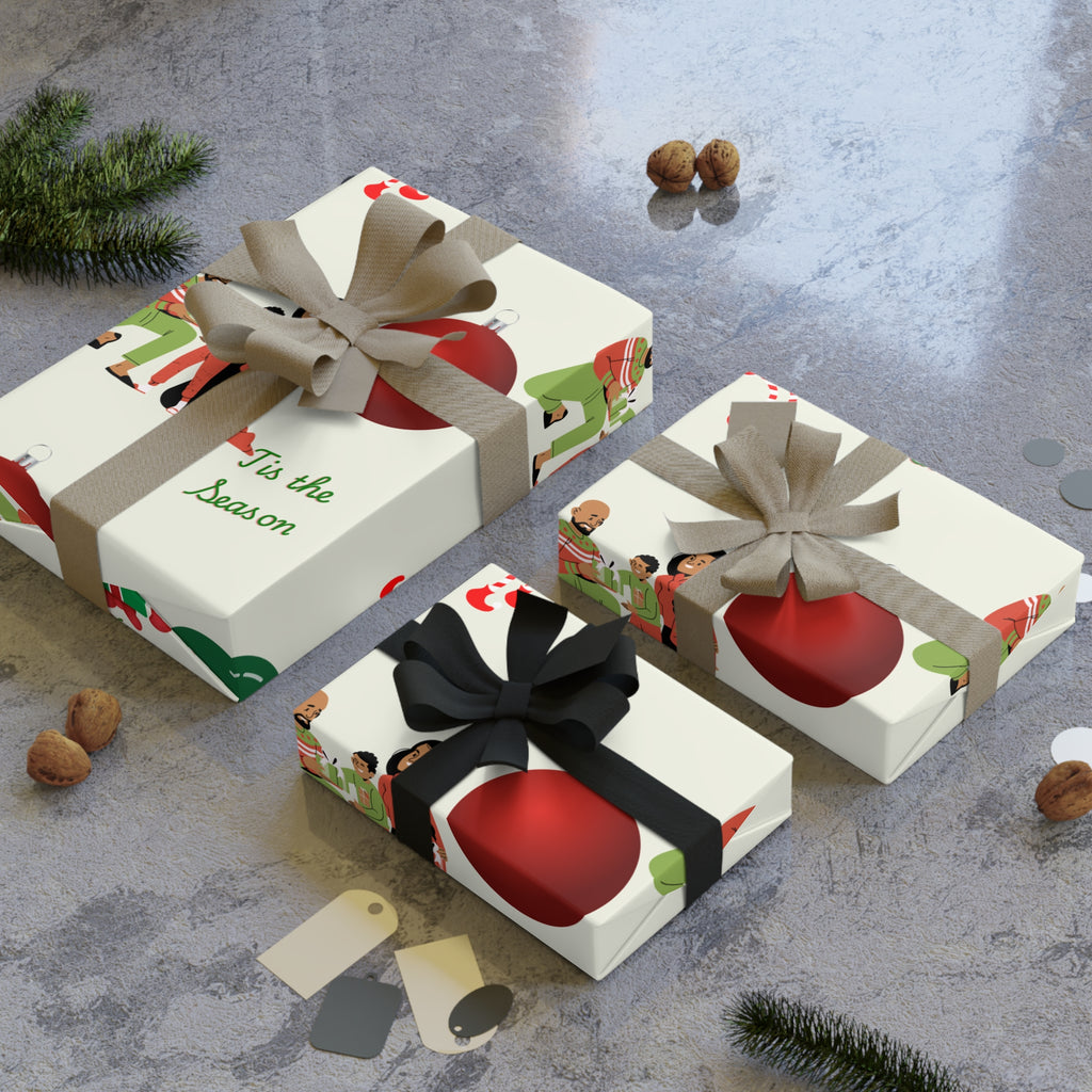 Gift Wrapping Paper Rolls, 1pc