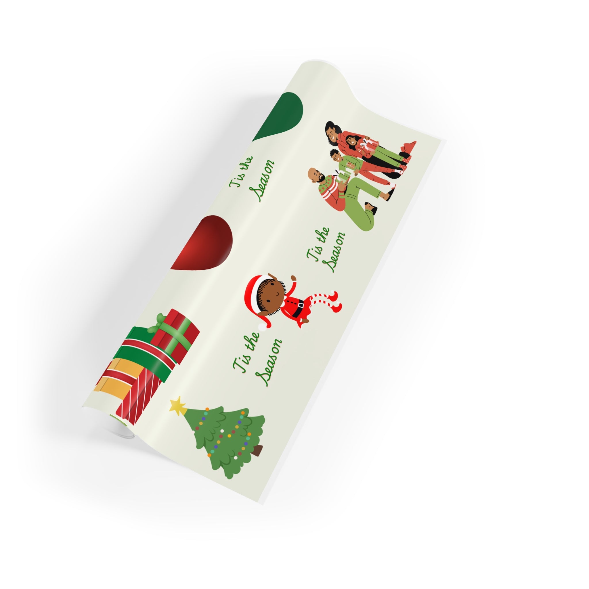 Gift Wrapping Paper Rolls, 1pc