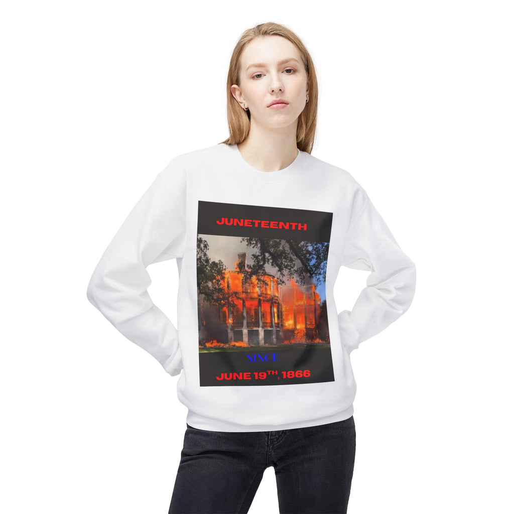 Juneteenth Celebration Crewneck Sweatshirt - Commemorative Design