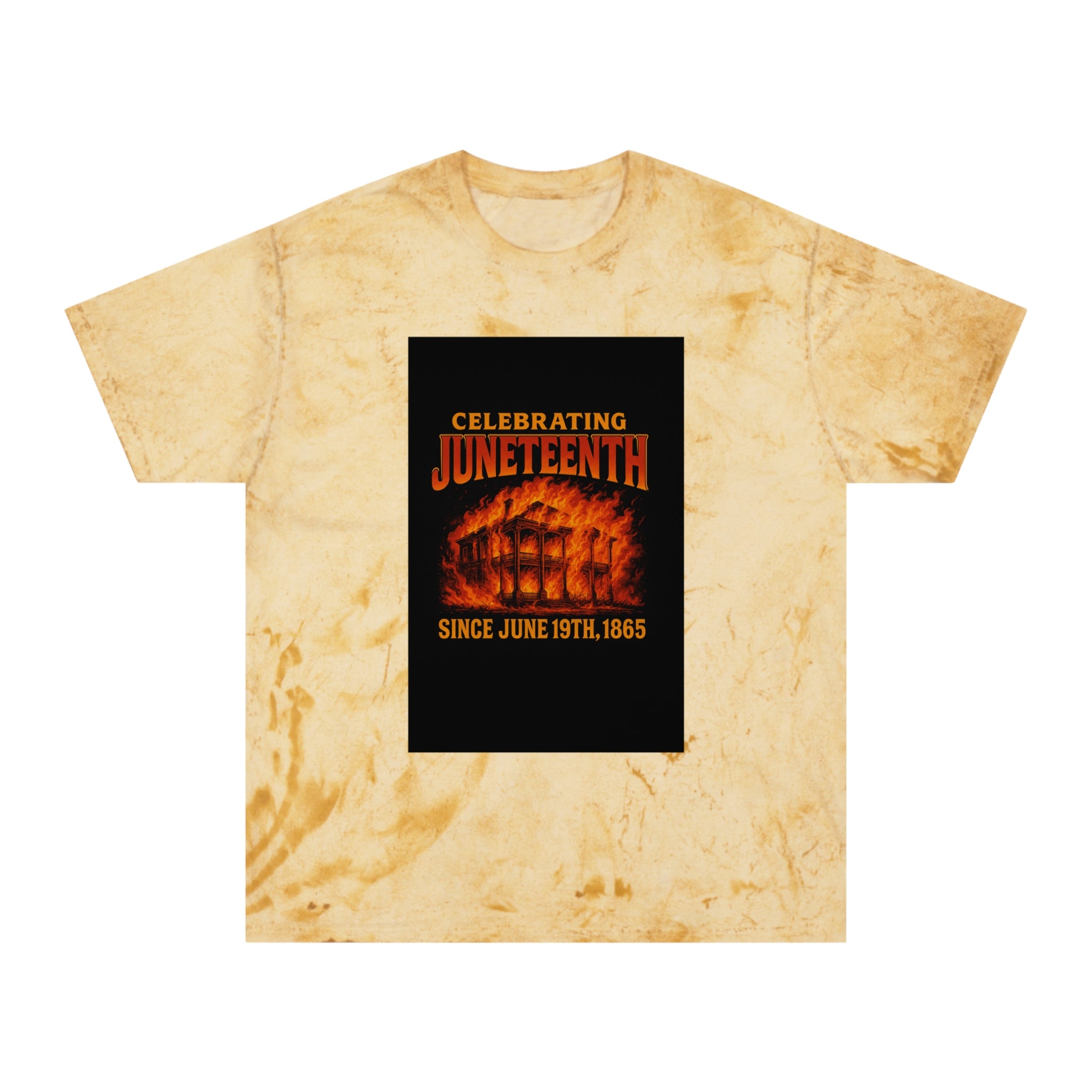 Juneteenth Celebration Unisex Color Blast T-Shirt