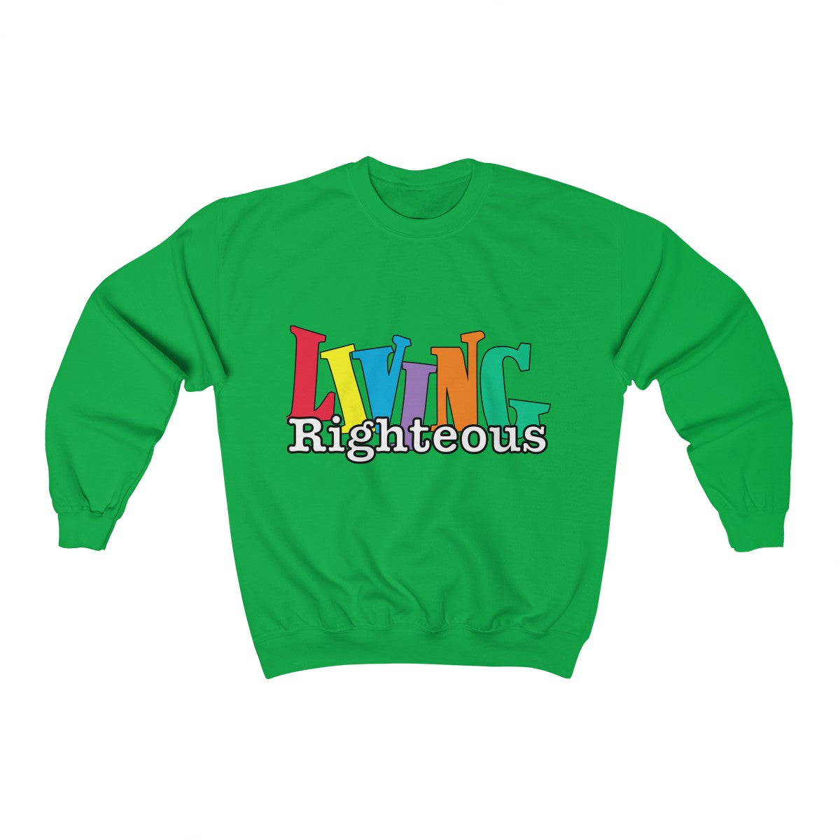 Living Righteous: Unisex Heavy Blend™ Crewneck Sweatshirt