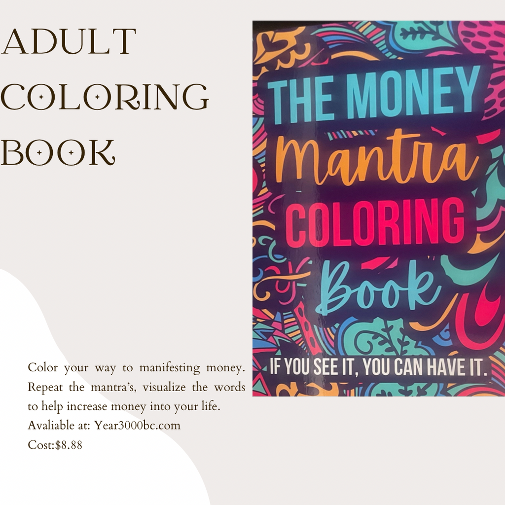 The Money Mantra Coloring Book