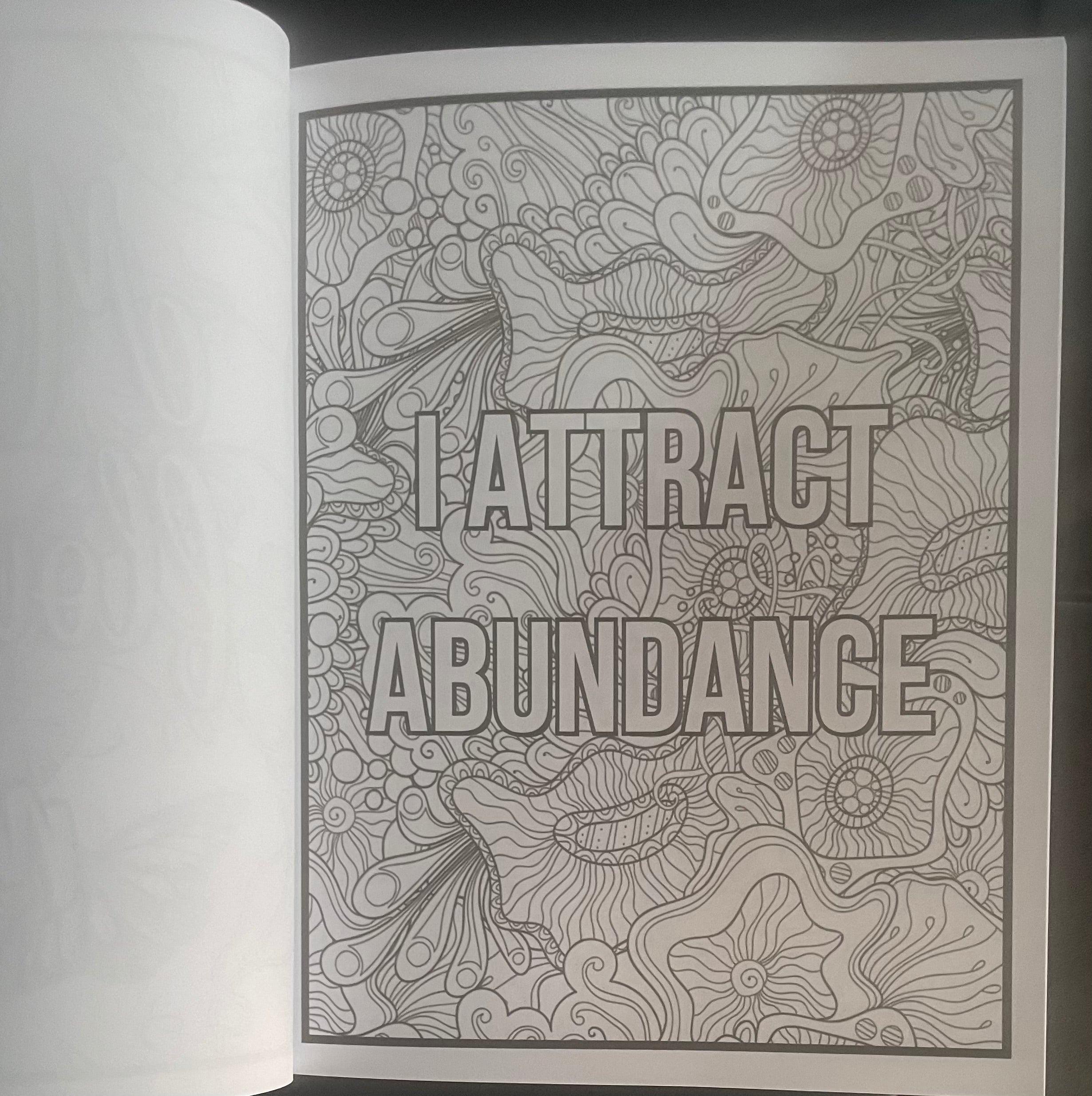 The Money Mantra Coloring Book