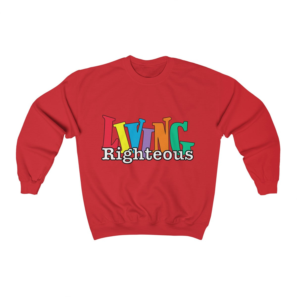 Living Righteous: Unisex Heavy Blend™ Crewneck Sweatshirt
